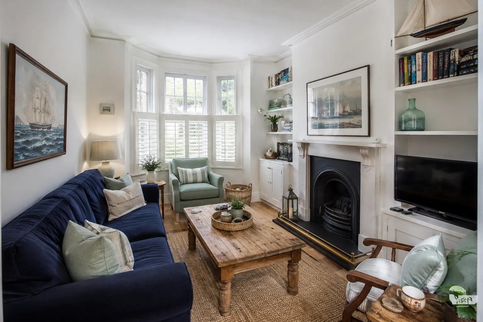 Maritime three-bed house near Greenwich Park, London